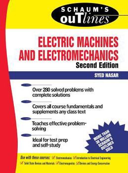 Hardcover Schaums Outline Electric Machi Book