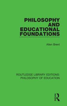 Paperback Philosophy and Educational Foundations Book