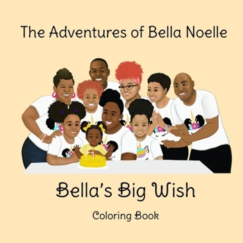 Paperback Bella's Big Wish Coloring Book