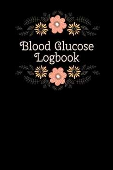 Paperback Blood Glucose Logbook: Weekly Blood Sugar Log For 2 Years Of Readings Book