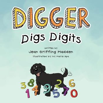 Paperback Digger Digs Digits Book