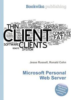 Paperback Microsoft Personal Web Server Book