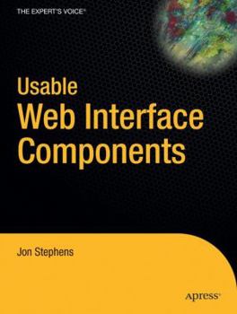 Paperback Usable Web Interface Components Book