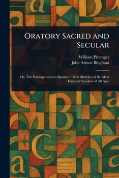 Paperback Oratory Sacred and Secular Book
