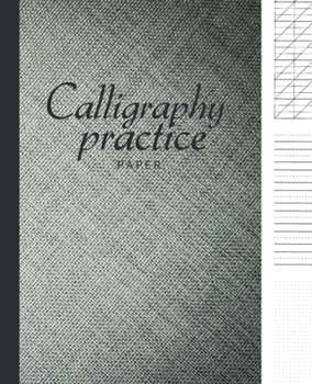 Calligraphy paper practice: Calligraphy Workbook Hand Writing dot book Lettering parchment beginner alphabet sheets books