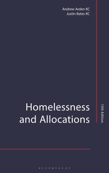 Paperback Homelessness and Allocations Book