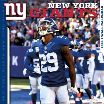 Calendar New York Giants 2024 12x12 Team Wall Calendar Book