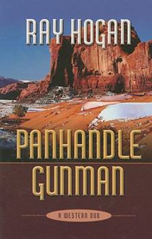 Hardcover Panhandle Gunman: A Western Duo (Five Star Western Series) Book