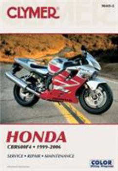 Paperback Clymer Honda CBR600F4 Book