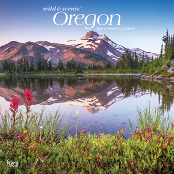 Calendar Oregon Wild & Scenic 2021 Square Book