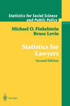 Hardcover Statistics for Lawyers Book