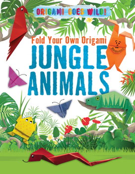 Paperback Fold Your Own Origami Jungle Animals Book