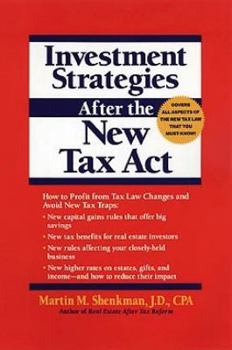 Hardcover Investment Strategies After the New Tax ACT Book