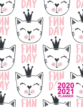 Paperback 2020 2021 Planner: Large Two Year - Monthly Calendar Planner - 24 Months Jan 2020 to Dec 2021 For Academic Agenda Schedule Organizer Logb Book