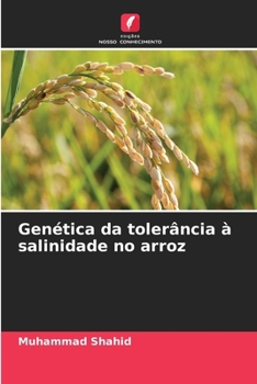 Paperback Genética da tolerância à salinidade no arroz [Portuguese] Book