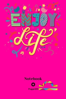 Dot Grid Notebook Libra Sign Cover color Hollywood Cerise 160 pages 6x9-Inches