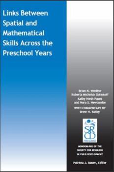 Paperback Link Between Spatial and Mathematical Skills Across the Preschool Years Book