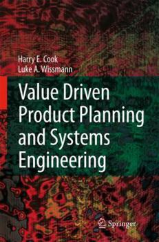 Hardcover Value Driven Product Planning and Systems Engineering Book