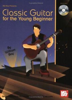 Paperback Classic Guitar for the Young Beginner [With CD] Book