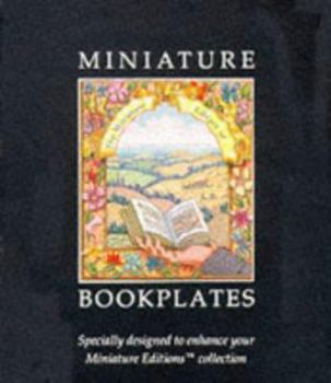 Hardcover Miniature Bookplates Book