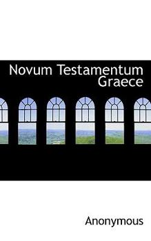 Paperback Novum Testamentum Graece [Greek] Book