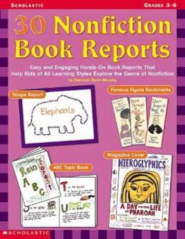 Paperback 30 Nonfiction Book Reports Book