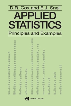 Applied Statistics - Principles and Examples (Chapman & Hall Statistics Text Series) - Book  of the Chapman & Hall Statistics Texts