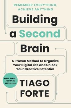 Hardcover Building a Second Brain: A Proven Method to Organize Your Digital Life and Unlock Your Creative Potential Book
