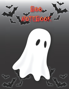 BOO NOTEBOOK: Notebooks and Journals 110 pages (8.5"x11")