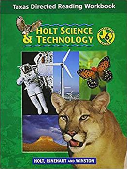 Paperback Holt Science & Technology Texas: Dir Reading Workbook Grade 6 Earth Science Book