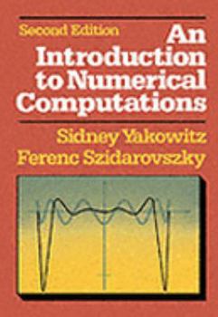 Paperback An Introduction to Numerical: Computations. Hock; Bwv 769. Book