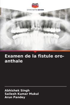 Paperback Examen de la fistule oro-anthale [French] Book