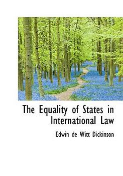 Hardcover The Equality of States in International Law Book