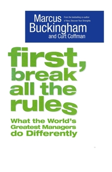 Paperback First, Break All the Rules Book