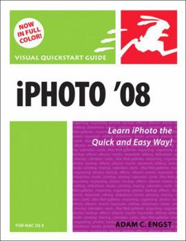 Paperback Iphoto '08 for Mac OS X: Visual QuickStart Guide Book