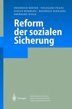 Paperback Reform Der Sozialen Sicherung [German] Book