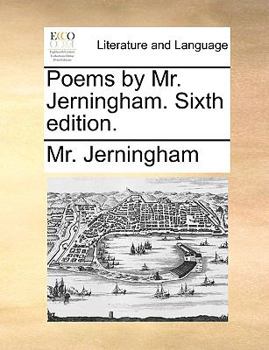 Paperback Poems by Mr. Jerningham. Sixth Edition. Book