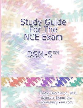 Paperback Study Guide for the NCE Exam DSM-5 Book