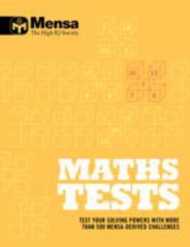 Paperback Maths Tests (Mensa) Book