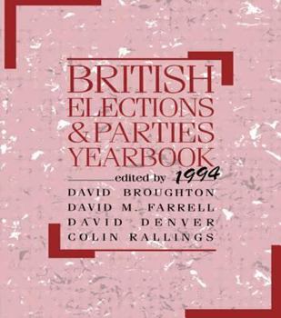 Hardcover British Elections and Parties Yearbook 1994 Book