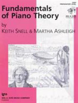 Paperback GP660 - Fundamentals of Piano Theory - Preparatory Level Book