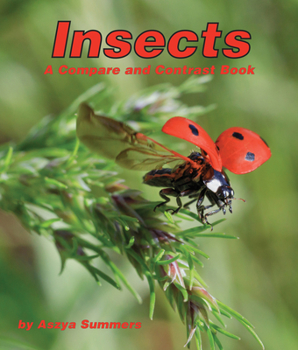 Paperback Insects: A Compare and Contrast Book