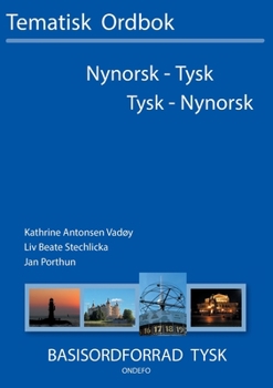 Paperback Tysk - nynorsk, nynorsk - tysk tematisk ordbok [Norwegian_Bokmal] Book