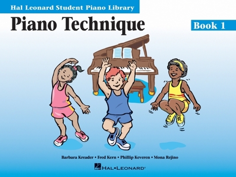Paperback Piano Technique Book 1: Hal Leonard Student Piano Library Book