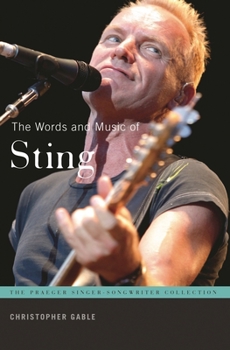 Hardcover The Words and Music of Sting Book