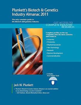 Paperback Plunkett's Biotech & Genetics Industry Almanac 2011 Book