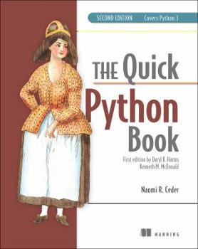 Paperback The Quick Python Book: Covers Python 3 Book