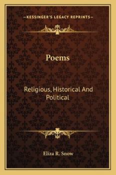 Paperback Poems: Religious, Historical And Political Book