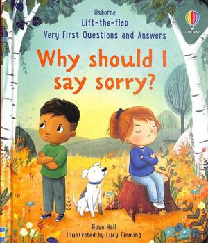 Very First Questions & Answers: Why should I say sorry? - Book  of the Lift the Flap First Questions and Answers