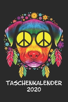 Taschenkalender 2020: Taschenkalender für Sept. 2019 bis Dezember 2020 A5 Terminplaner Wochenplaner Terminkalender Wochenkalender Organizer mit ... Hippie Hipster Lustig (German Edition)